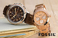 Обновление и пополнение коллекций наручных часов Fossil.