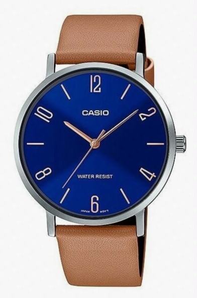 Casio MTP-VT01L-2B2 - Standart Analog ()