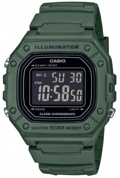 Casio W-218H-3B - Standart Digital (�����������)
